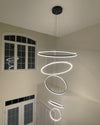 WOMO Tiered Ring LED Chandelier-WM2159 thumbnail