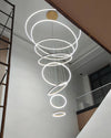 WOMO Tiered Ring LED Chandelier-WM2159 thumbnail