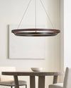 WOMO Circular Led Wood Chandelier-WM2492 thumbnail