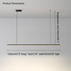 WOMO Extra Long Linear Pendant Light-WM2011 thumbnail