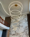 WOMO Tiered Ring LED Chandelier-WM2159 thumbnail