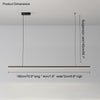 WOMO Extra Long Linear Pendant Light-WM2011 thumbnail