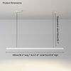 WOMO Extra Long Linear Pendant Light-WM2011 thumbnail