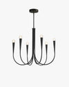 WOMO Swoop Arm Candle Chandelier-WM2508 thumbnail