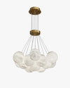 WOMO Cluster Globe Alabaster Pendant Chandelier-WM2865 thumbnail