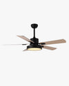 WOMO 5 Blade Modern Wood Ceiling Fan Lamp-WM5039 thumbnail