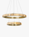 WOMO Tiered Circular Alabaster Chandelier-WM2858 thumbnail