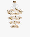 WOMO Circular Tiered Gingko Chandelier-WM2427 thumbnail