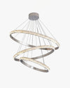 WOMO Tiered Circular Led Crystal Chandelier-WM2491b thumbnail