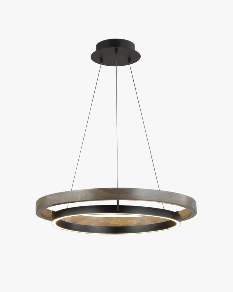 WOMO Circular Led Wood Chandelier-WM2492
