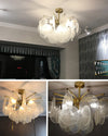 WOMO Tiered Textured Glass Cloud Chandelier-WM2005 thumbnail