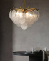 WOMO Tiered Textured Glass Cloud Chandelier-WM2005 thumbnail