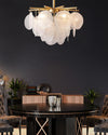 WOMO Tiered Textured Glass Cloud Chandelier-WM2005 thumbnail