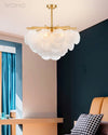 WOMO Tiered Textured Glass Cloud Chandelier-WM2005 thumbnail