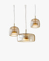 WOMO Drum Blown Glass Pendant Light-WM2145 thumbnail