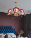 WOMO Lotus Flower Arm Chandelier-WM2025 thumbnail