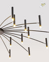 WOMO Adjustable Candelabra Chandelier-WM2038 thumbnail