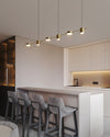 WOMO 6 Light Linear Chandelier-WM2048 thumbnail