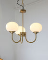 WOMO Pink Glass Globe Arm Chandelier-WM2052 thumbnail