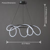 WOMO Rope Led Round Chandelier-WM2059b thumbnail