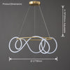 WOMO Rope Led Round Chandelier-WM2059b thumbnail