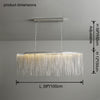 WOMO Fringe Linear Chandelier-WM2062b thumbnail
