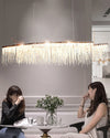WOMO Fringe Linear Chandelier-WM2062b thumbnail