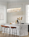 WOMO Fringe Linear Chandelier-WM2062b thumbnail