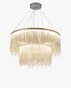 WOMO Tiered Fringe Chandelier-WM2062c thumbnail
