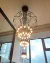 WOMO Wire Tiered Sculptural Chandelier-WM2066 thumbnail