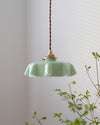 WOMO Retro Coloured/Pink Glass Pendant Light-WM2084 thumbnail