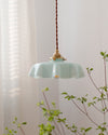 WOMO Retro Coloured/Pink Glass Pendant Light-WM2084 thumbnail
