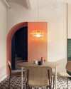 WOMO Space Age Flying Saucer Pendant Light-WM2098 thumbnail