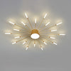 WOMO Firework Sunburst Flush Mount Ceiling Light-WM1001 thumbnail