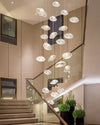 WOMO Cloud Blown Glass Pendant Light-WM2101 thumbnail