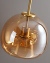 WOMO Smoked/Amber Blown Glass Pendant Light-WM2108 thumbnail