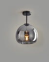 WOMO Smoked/Amber Blown Glass Pendant Light-WM2108 thumbnail