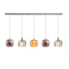 WOMO Colored Glass Multi Pendant Chandelier-WM2111a thumbnail