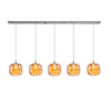 WOMO Colored Glass Multi Pendant Chandelier-WM2111a thumbnail