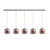 WOMO Colored Glass Multi Pendant Chandelier-WM2111a thumbnail