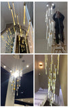 WOMO Raindrop Crystal chandelier-WM2124 thumbnail