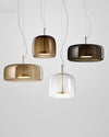 WOMO Drum Blown Glass Pendant Light-WM2145 thumbnail