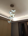 WOMO Ice Cube Textured Glass Chandelier-WM2150 thumbnail