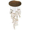 WOMO Breeze Dimmable Acrylic Chandelier-WM2158 thumbnail