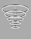 WOMO Tiered Ring LED Chandelier-WM2159 thumbnail