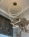 WOMO Large Tiered Ring LED Foyer Chandelier-WM2160 thumbnail