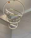 WOMO Large Tiered Ring LED Foyer Chandelier-WM2160 thumbnail