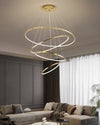 WOMO Large Tiered Ring LED Foyer Chandelier-WM2160 thumbnail