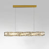 WOMO Twist Linear Crystal Chandelier-WM2193 thumbnail