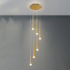 WOMO Cone Spiral Cascading Chandelier-WM2204 thumbnail